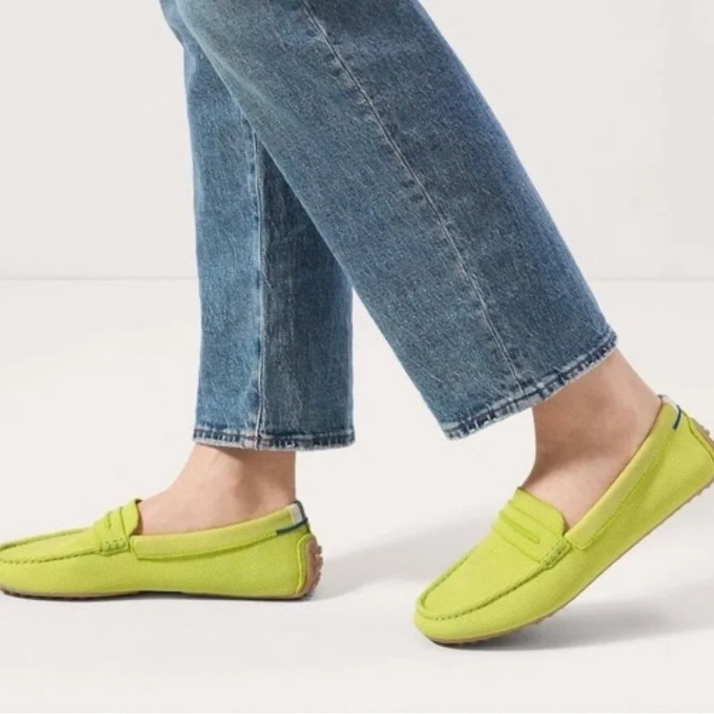 Rothy's The Driver Driving Loafer in Limon, size 8.5 NIB - Picture 1 of 5